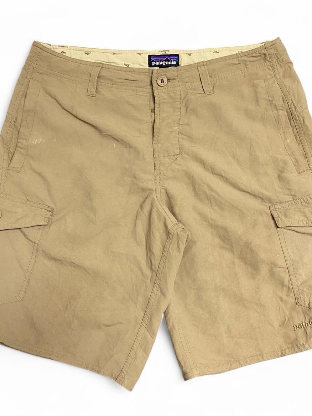 Patagonia cargo‎ beige hiking shorts